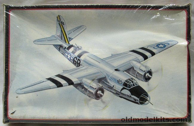 AMT-Frog 1/72 Martin Marauder II (B-26C) - USAF / France / South Africa, 3803-100 plastic model kit